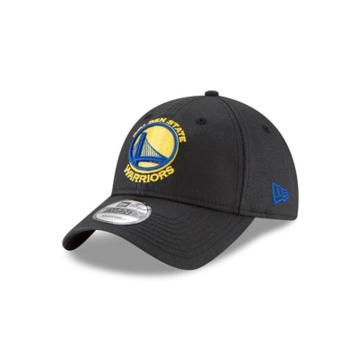 Golden State Warriors Gorra | New Era NBA Waxed Canvas 9twenty Adjustable Cap Mexico - Negros
